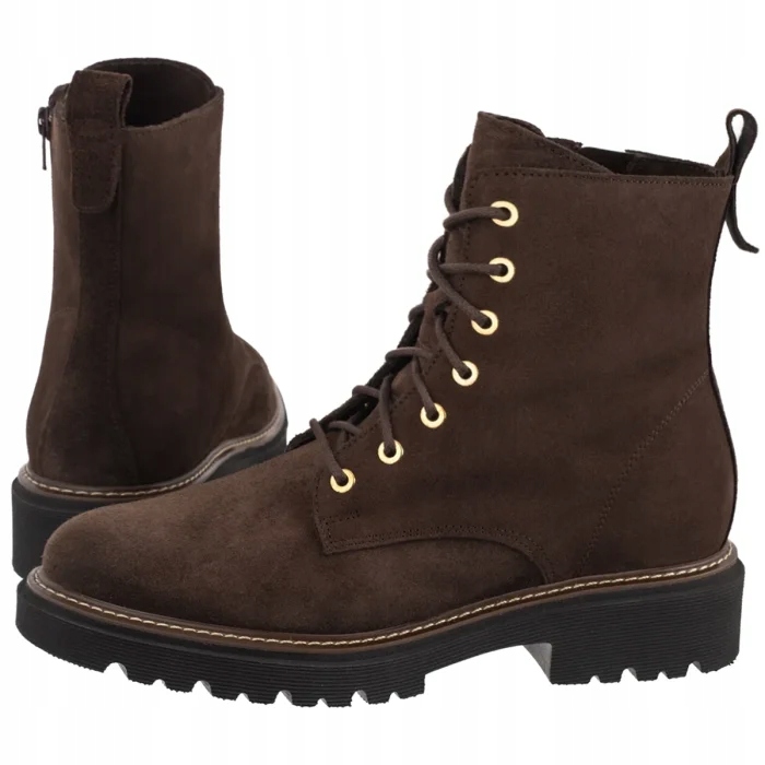 Dámské boty Trapery Boty Obuv Ryłko Hnědá U2UR0_V_ _6TJ