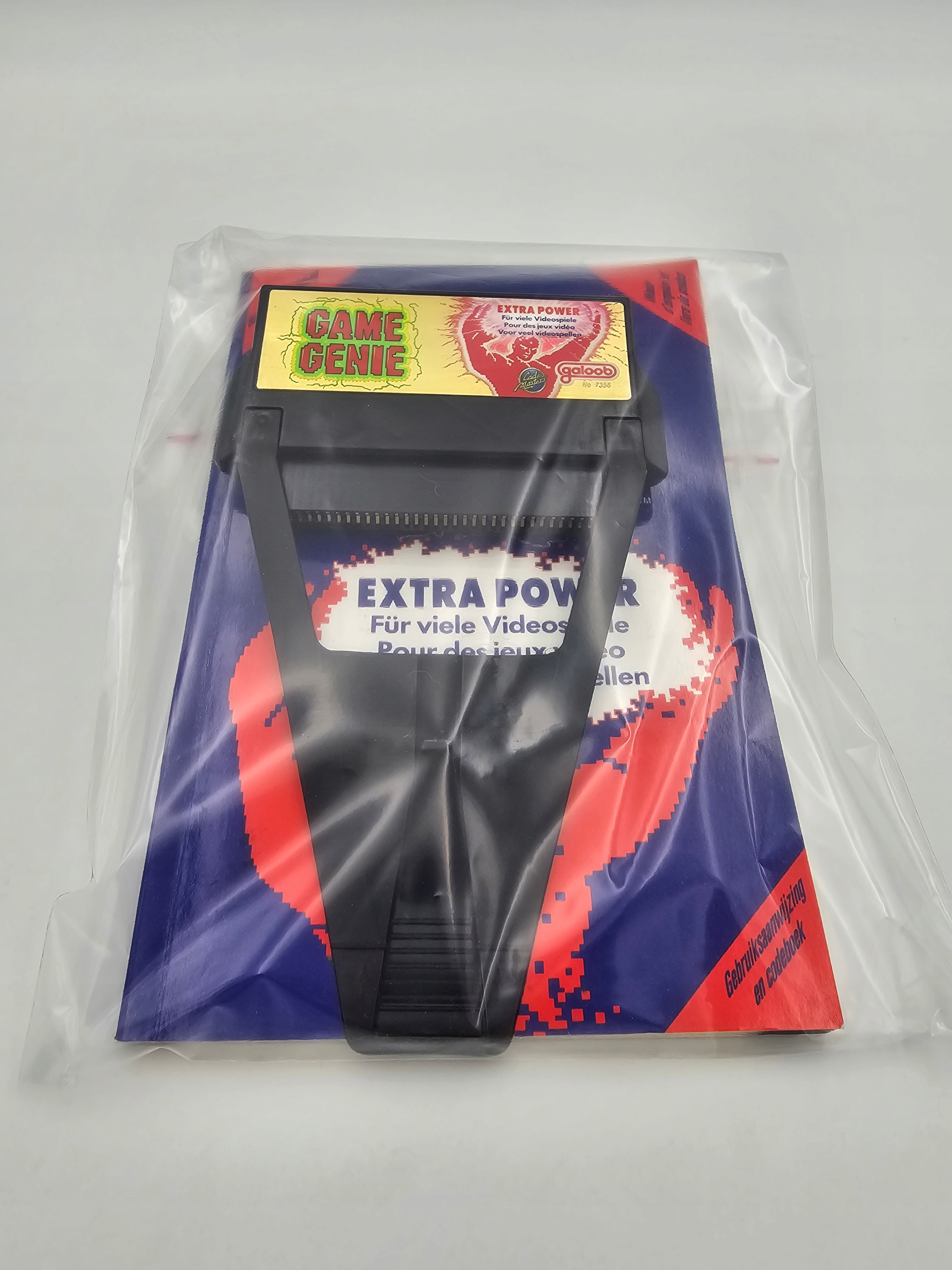 NINTENDO NES GAME GENIE KARTON BOX Tytuł GAME GENIE