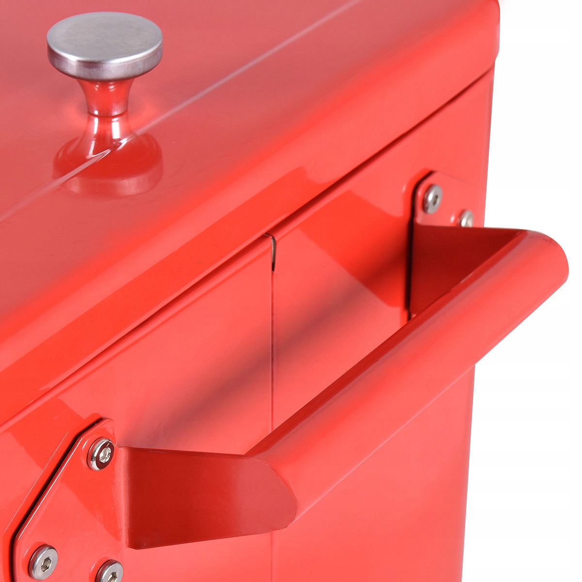 COOLER BAREK OGRODOWY LODÓWKA DO NAPOJÓW I LODU Cechy dodatkowe funkcja chłodząca kółka półka schowek