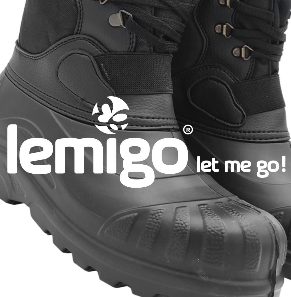 KALOSZE MĘSKIE ŚNIEGOWCE OCIEPLANE POLSKIE PIONIER 908 LEMIGO 47 Materiał podeszwy EVA