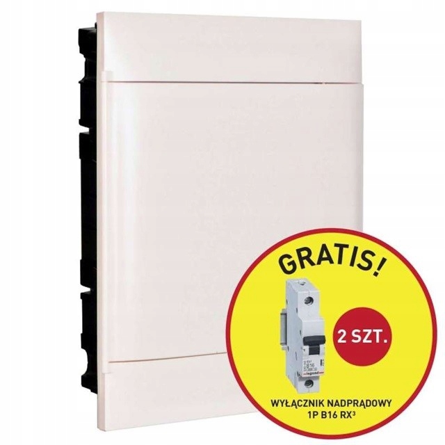 Legrand 135362P Rozdzielnica Podtynkowa IP40 2x12 Practibox S 2x 1P B16