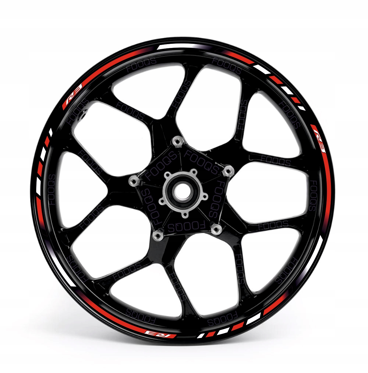 Samolepky Na Ráfky Juula Pro Yamaha Yzf R3 Červené