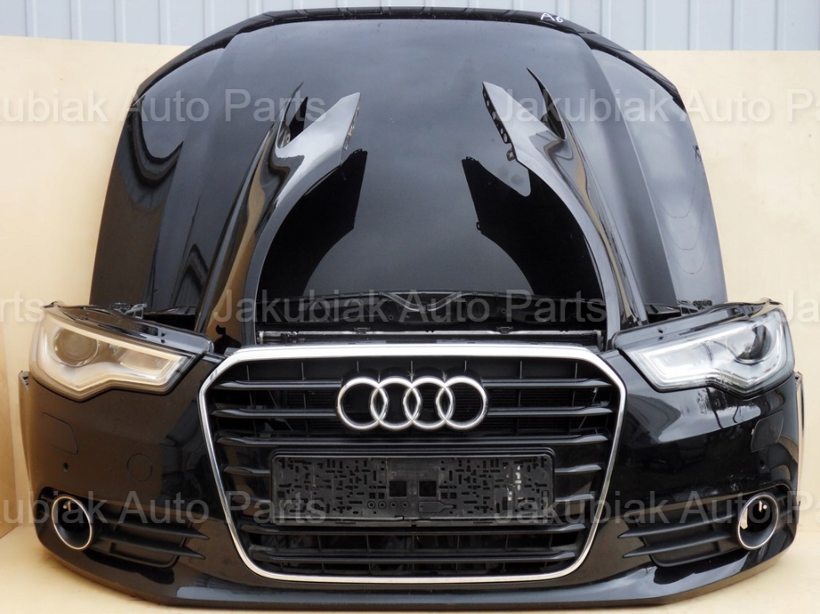 AUDI A6 C7 4G0 PRZÓD MASKA ZDERZAK XENON KOMPLETNY PRZÓD