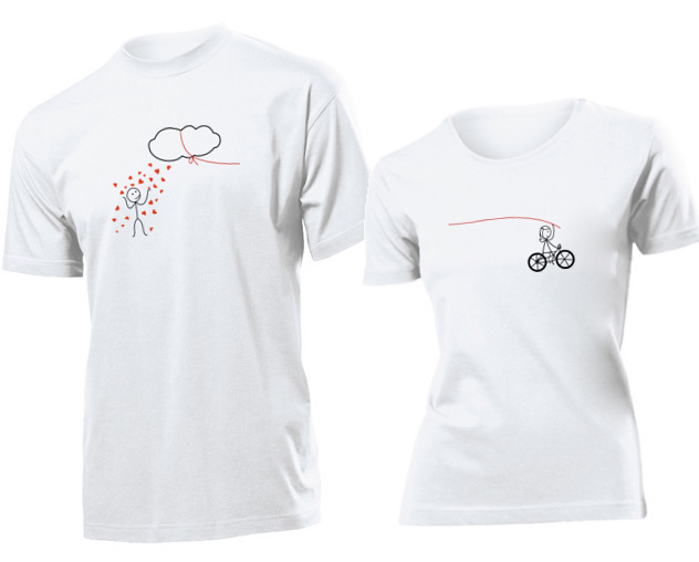 

Koszulki dla par Pogoda Na Milosc Walentynki S