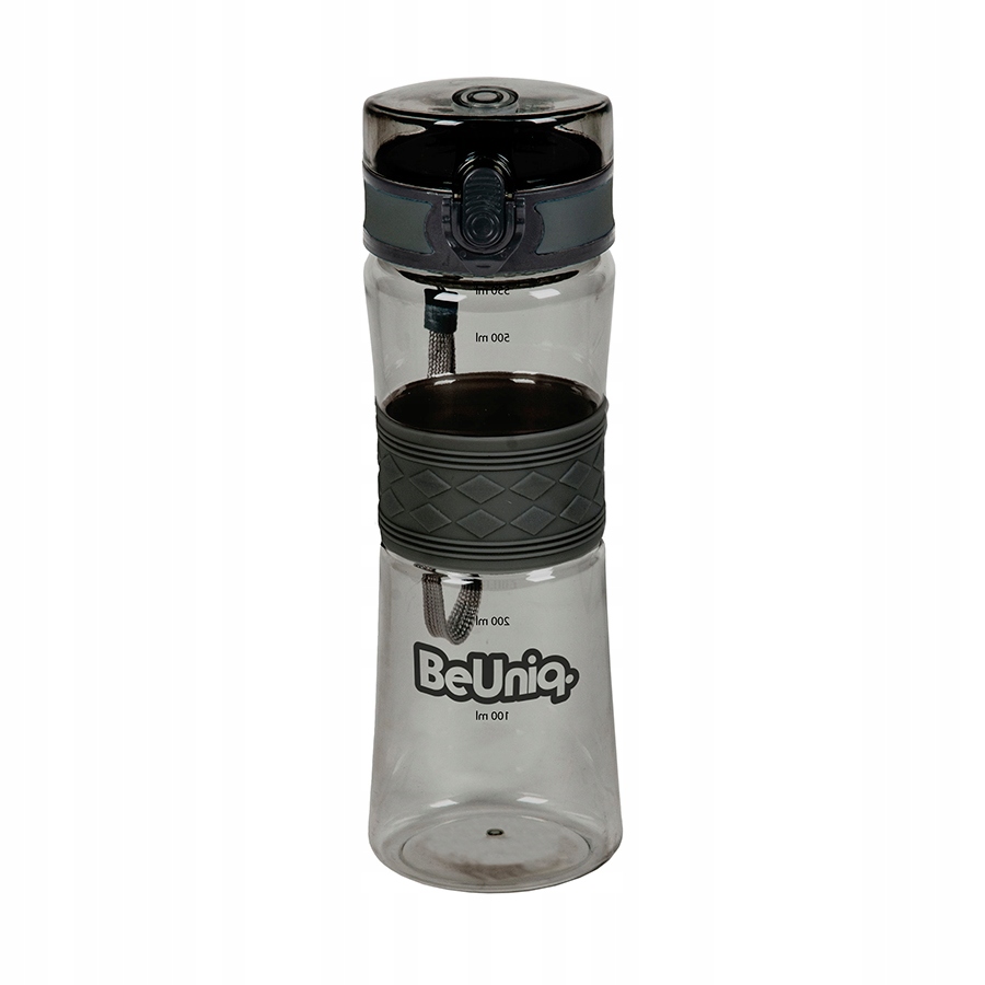 

Bidon szkolny Paso z kolekcji BeUniq 550 ml czarny