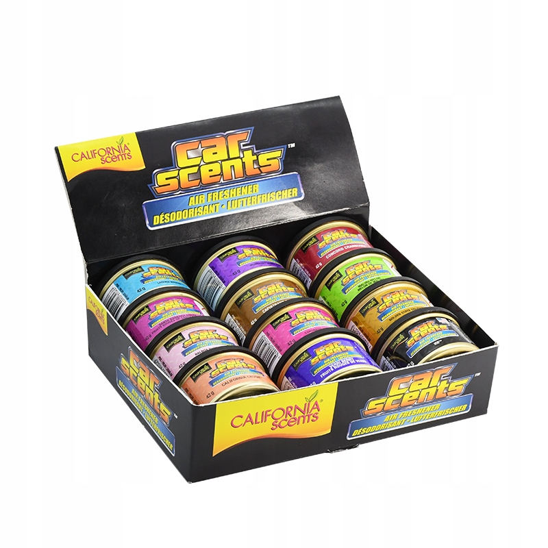 

zestaw mix zapachów California Scents 12 szt