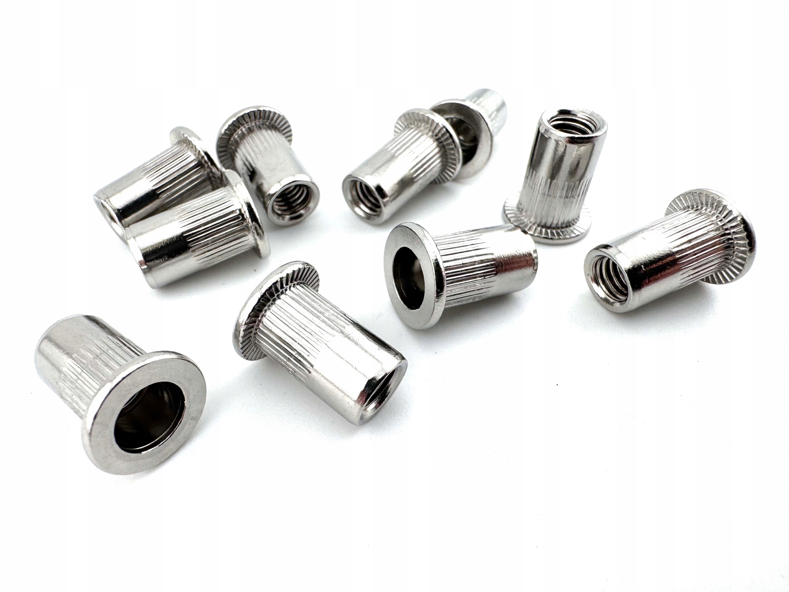 M6x14,5 mm Nitonakrętki Z Szerokim Łbem Kołnierzem Nierdzewna A2 (10)