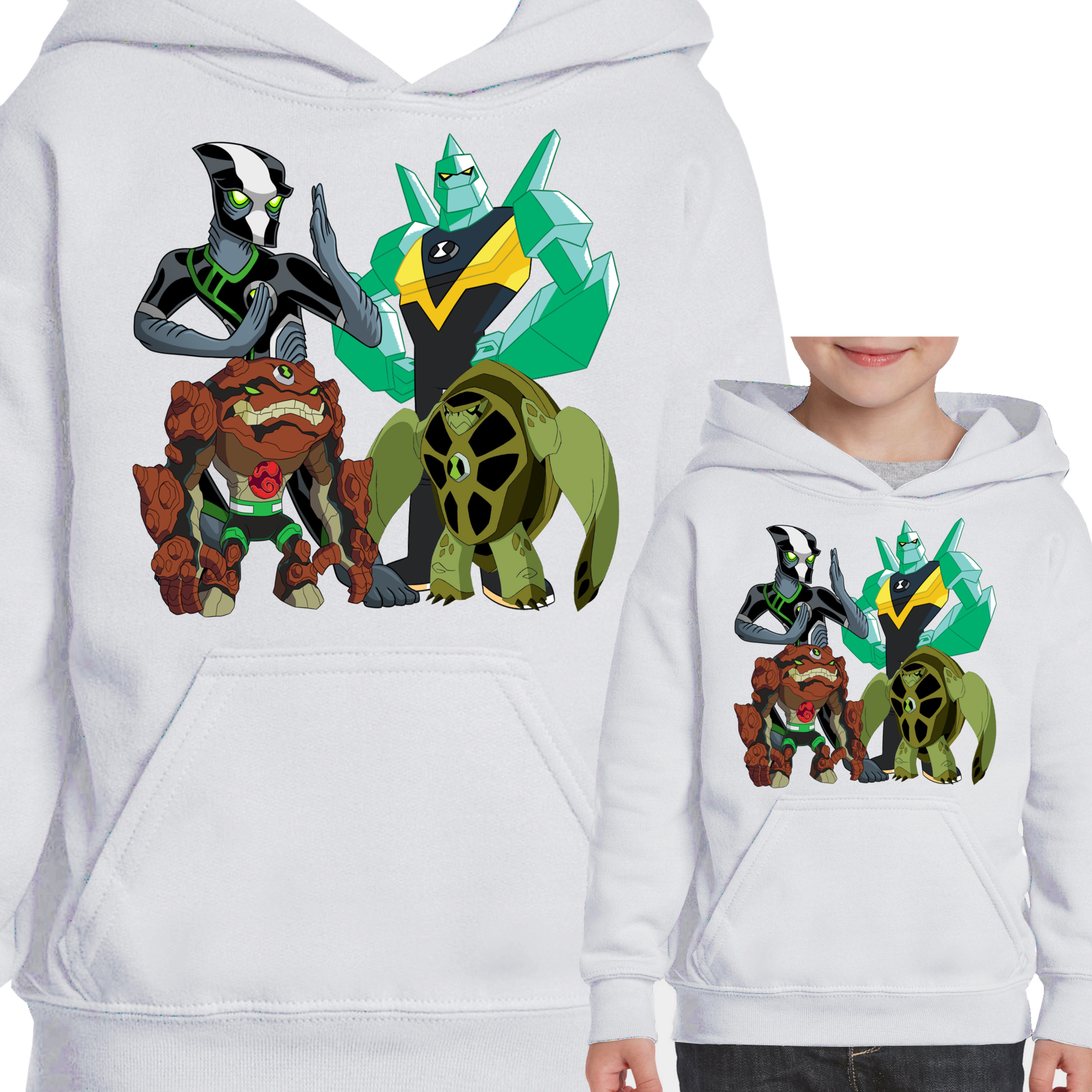 

3036 Bluza Z Kapturem Ben 10 Bajka Jakość 128