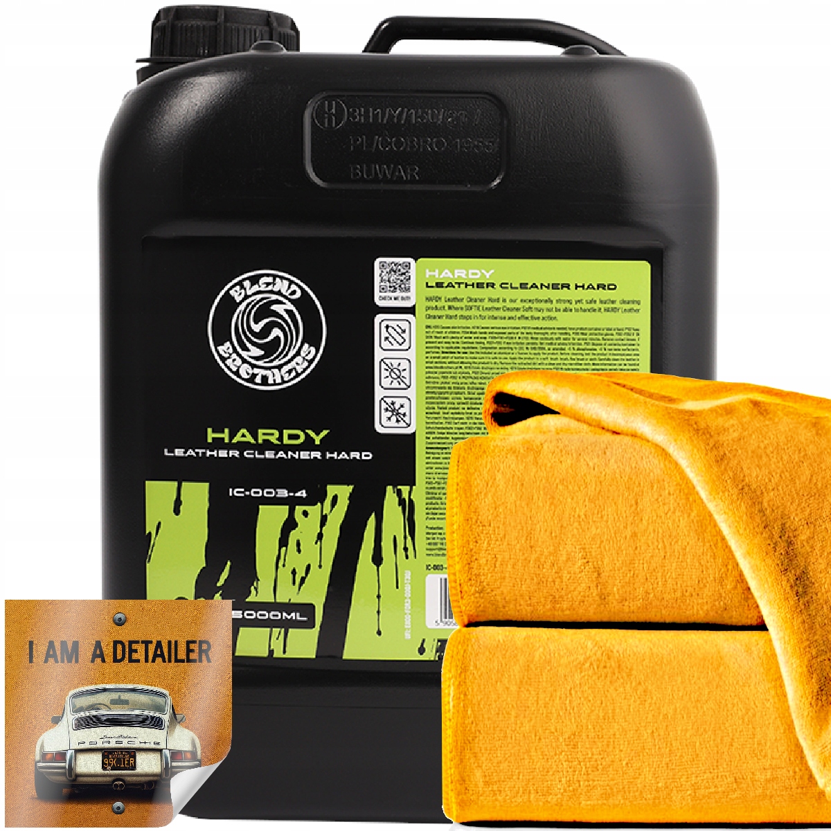 Blend Brothers Hardy Strong Leather Cleaner na čistenie pokožky auta 5000 ml