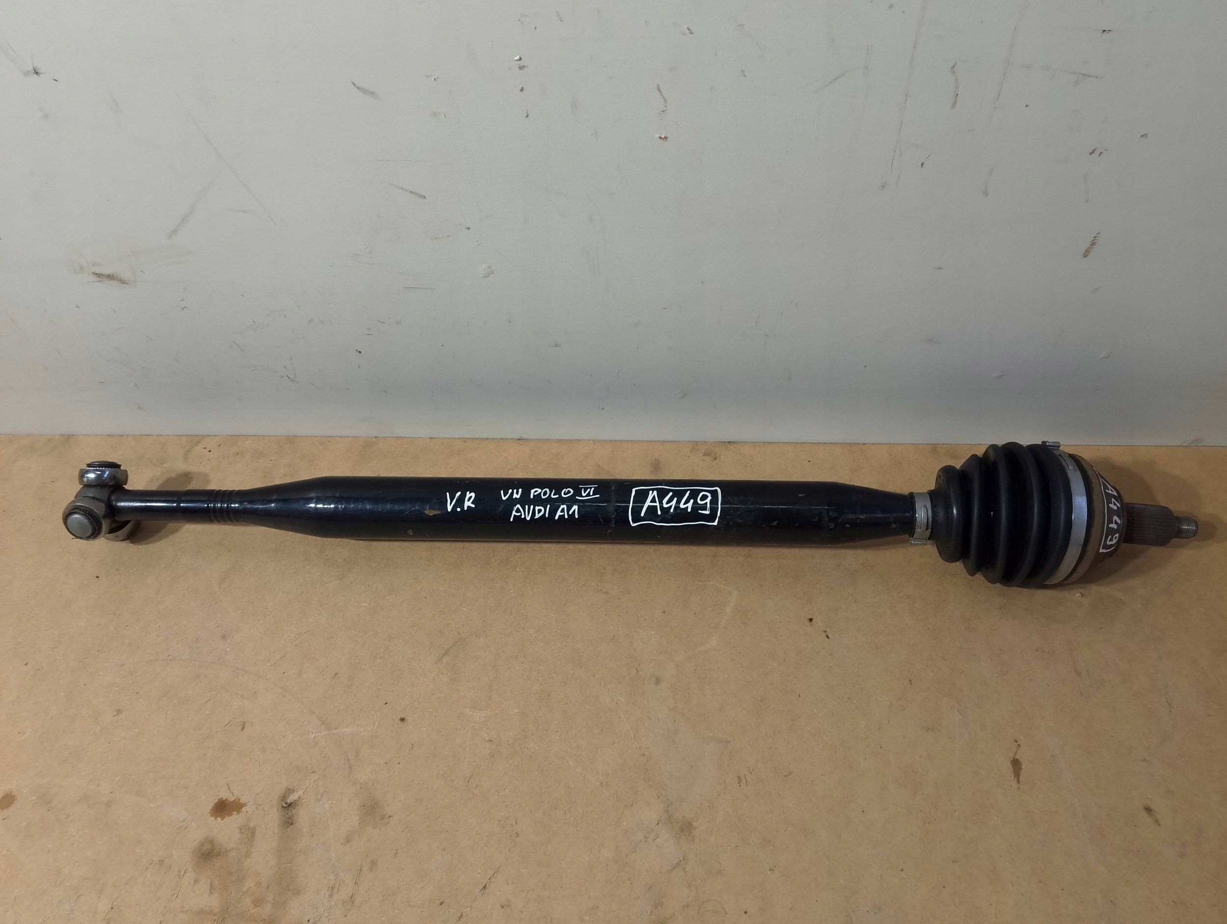 VW POLO 2G VI semi-axis front left front left joint 2Q0407271 (A448)