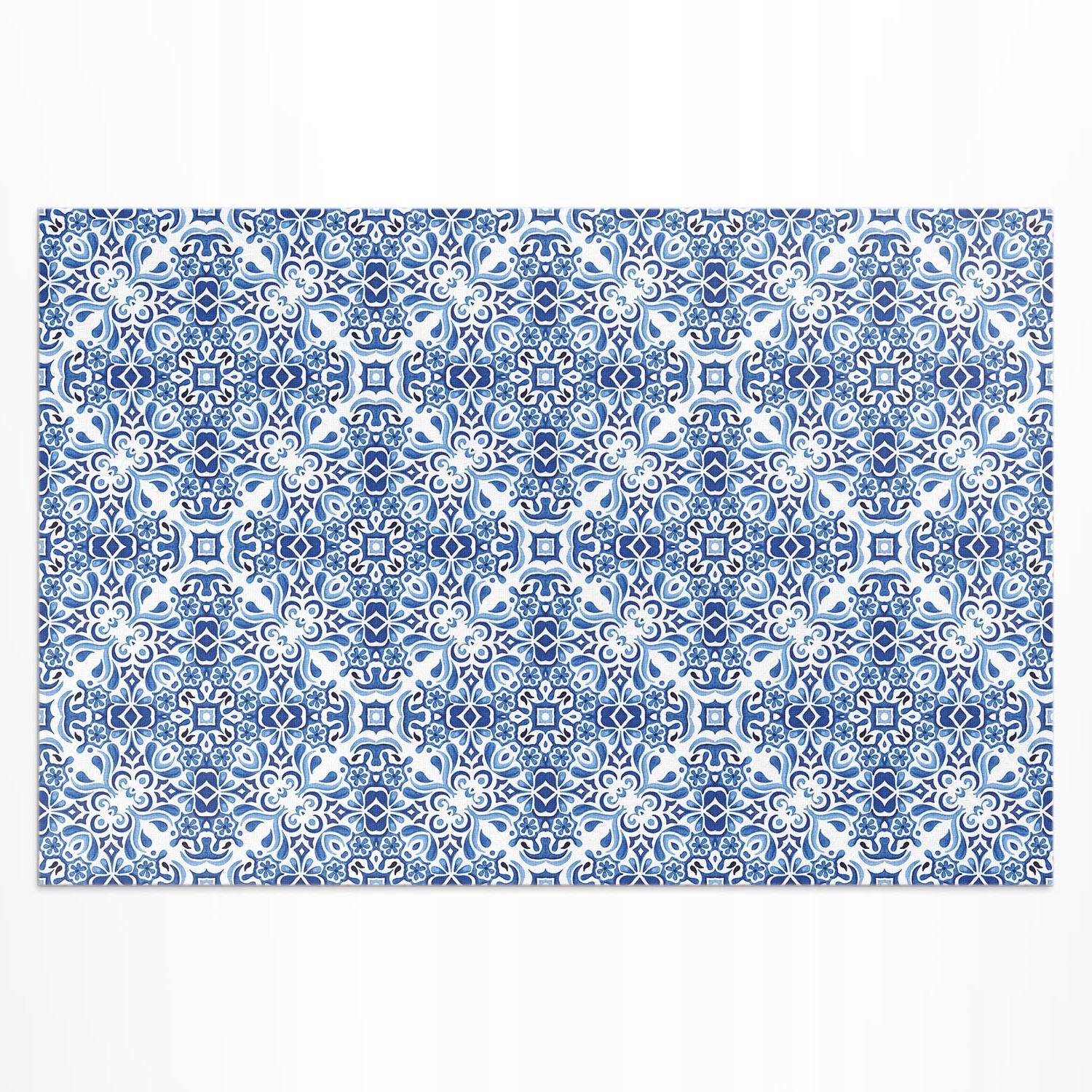 Dekoratívny vonkajší koberec Portugalské ornamentálne dlaždice 180 x 120 cm