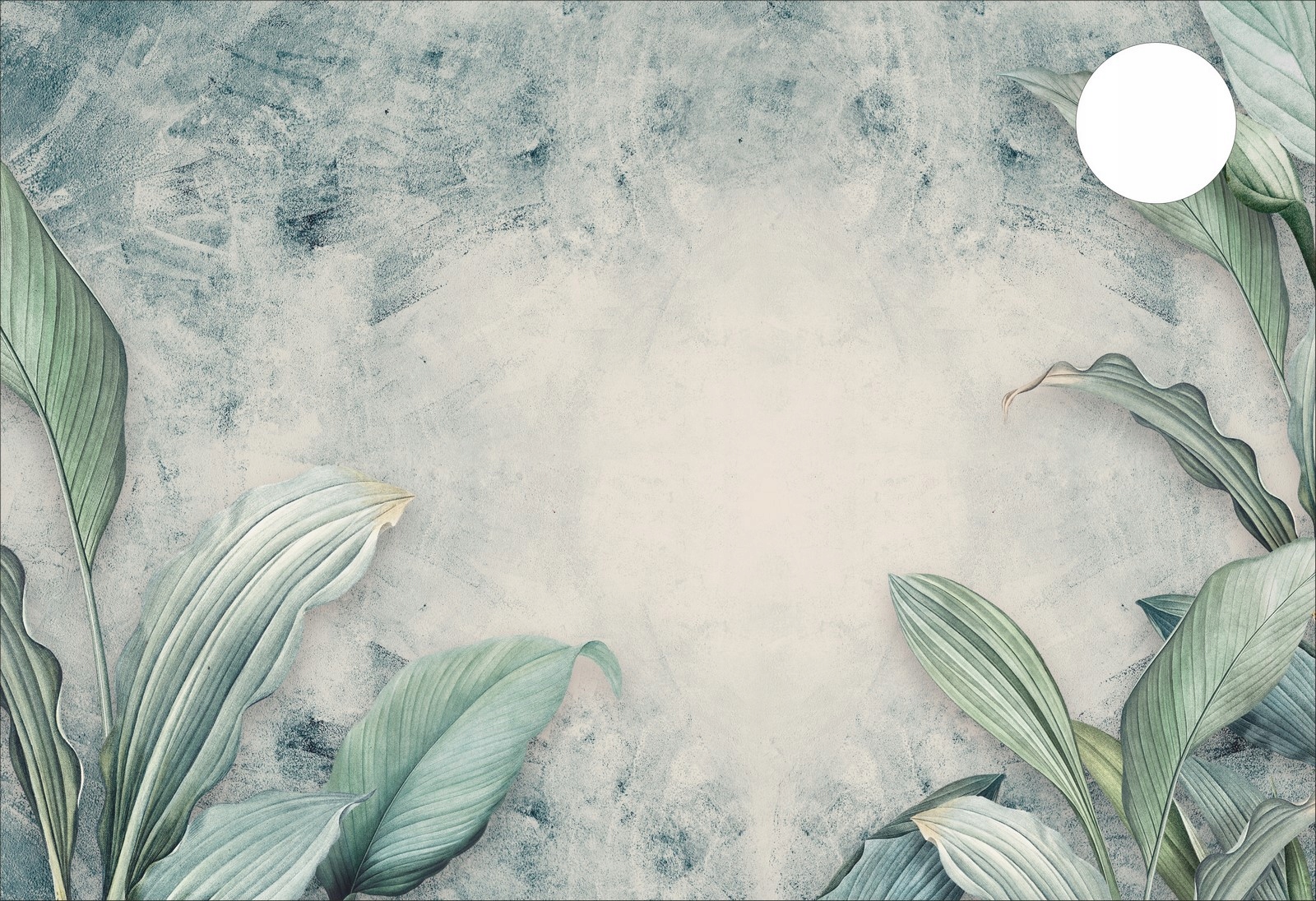 MATA ANTYPOŚLIZGOWA na biurko micke 73x50 LIŚCIE