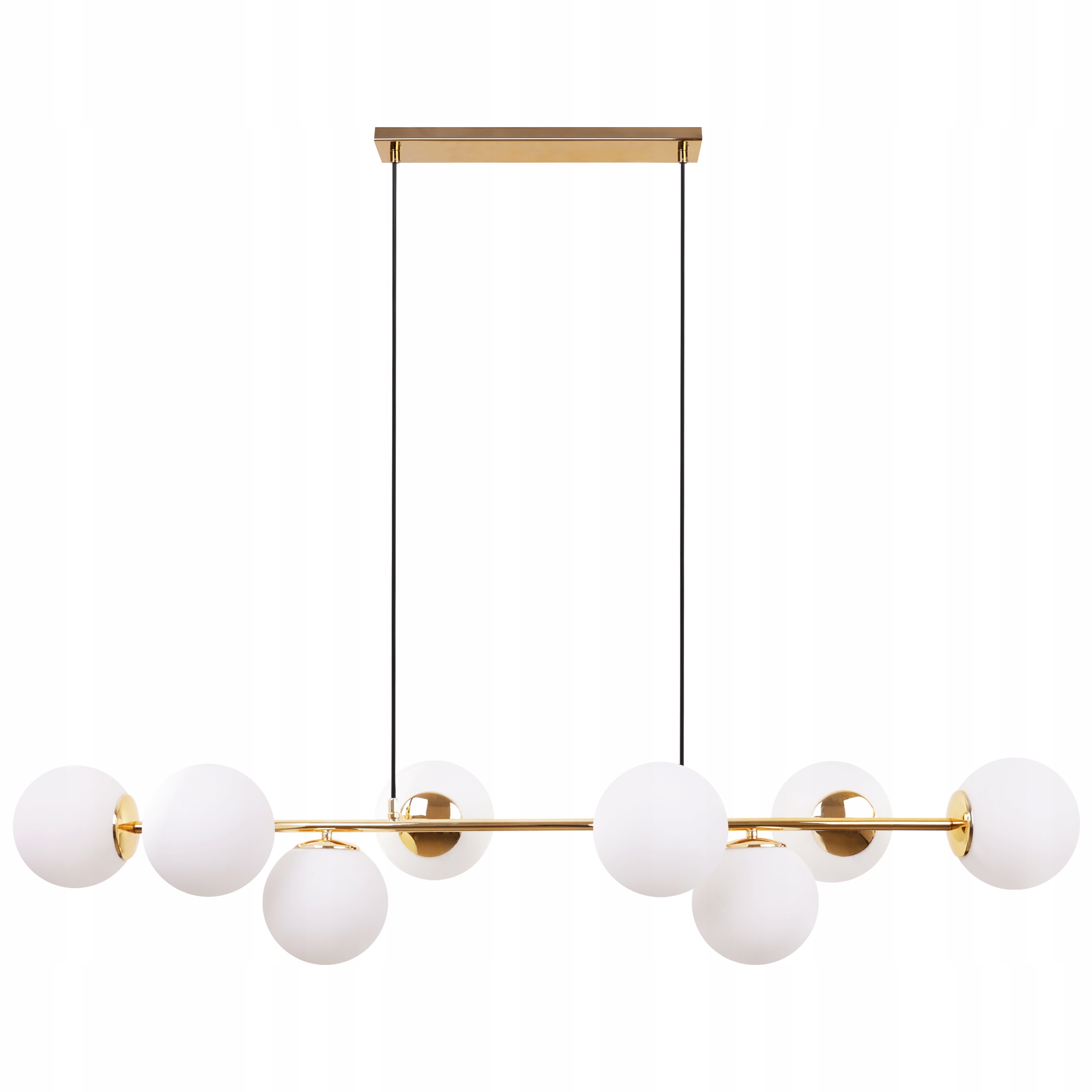 Lampa Sufitowa Wisząca Żyrandol Złoty Do Kuchni Salonu Pokoju Loft Glamour