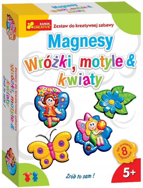 

Magnesy Wróżki Motyle I Kwiaty