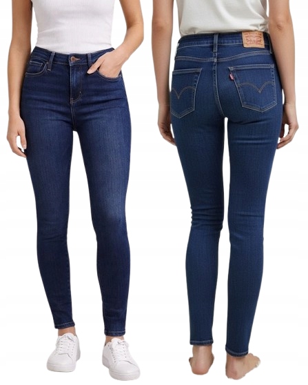Levi`s 721 High Rise Skinny úzké nohavice Š25 L32 25x32