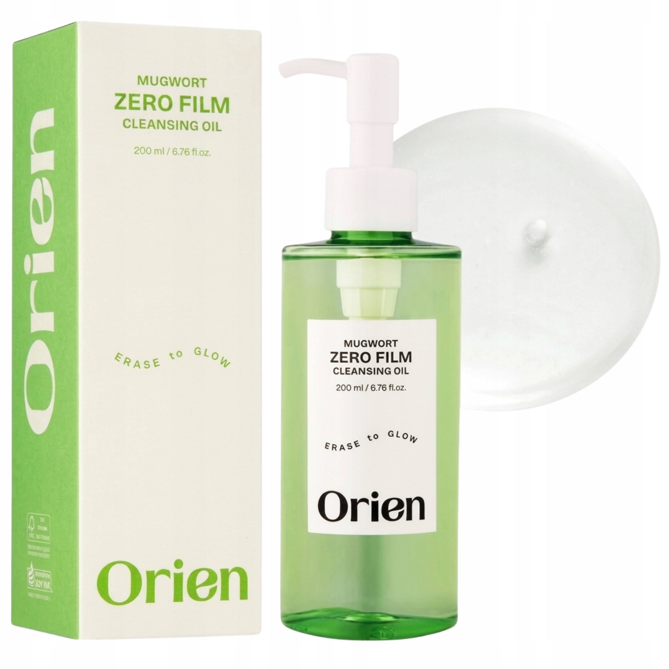 Čisticí odličovací olej Orien Mugwort Zero Film Cleansing Oil 200 Ml