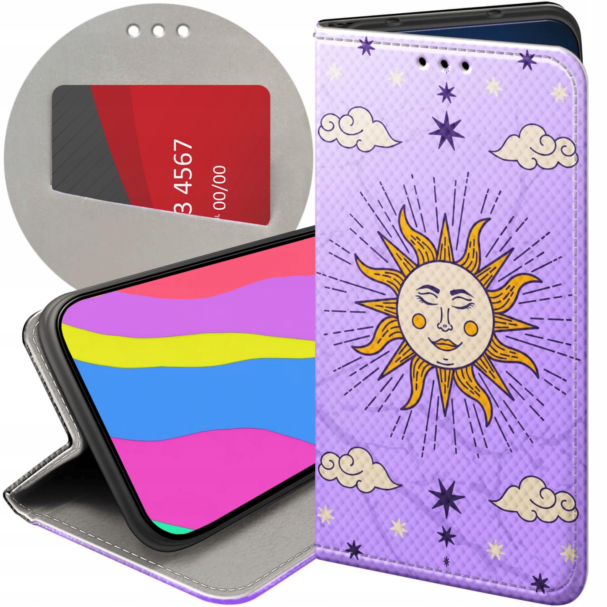 Etui Z Klapką Do Honor MAGIC7 Pro Modne Moda Fashion Futerał Case