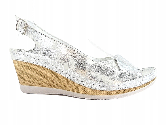 Sandály zapínané na kotník, pohodlné, měkká kůže, velikost 37