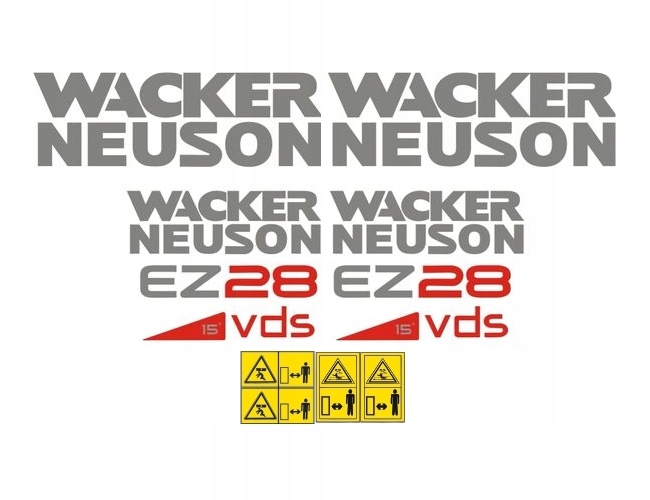 Samolepky Wacker Neuson EZ28