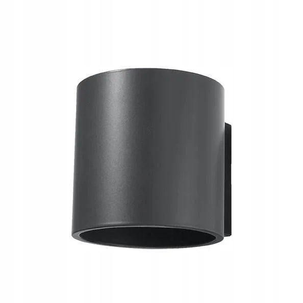 Nástěnné svítidlo Orbis 1 Antracit, hliník, patice G9, 40W, 12 cm, Sollux Lighting