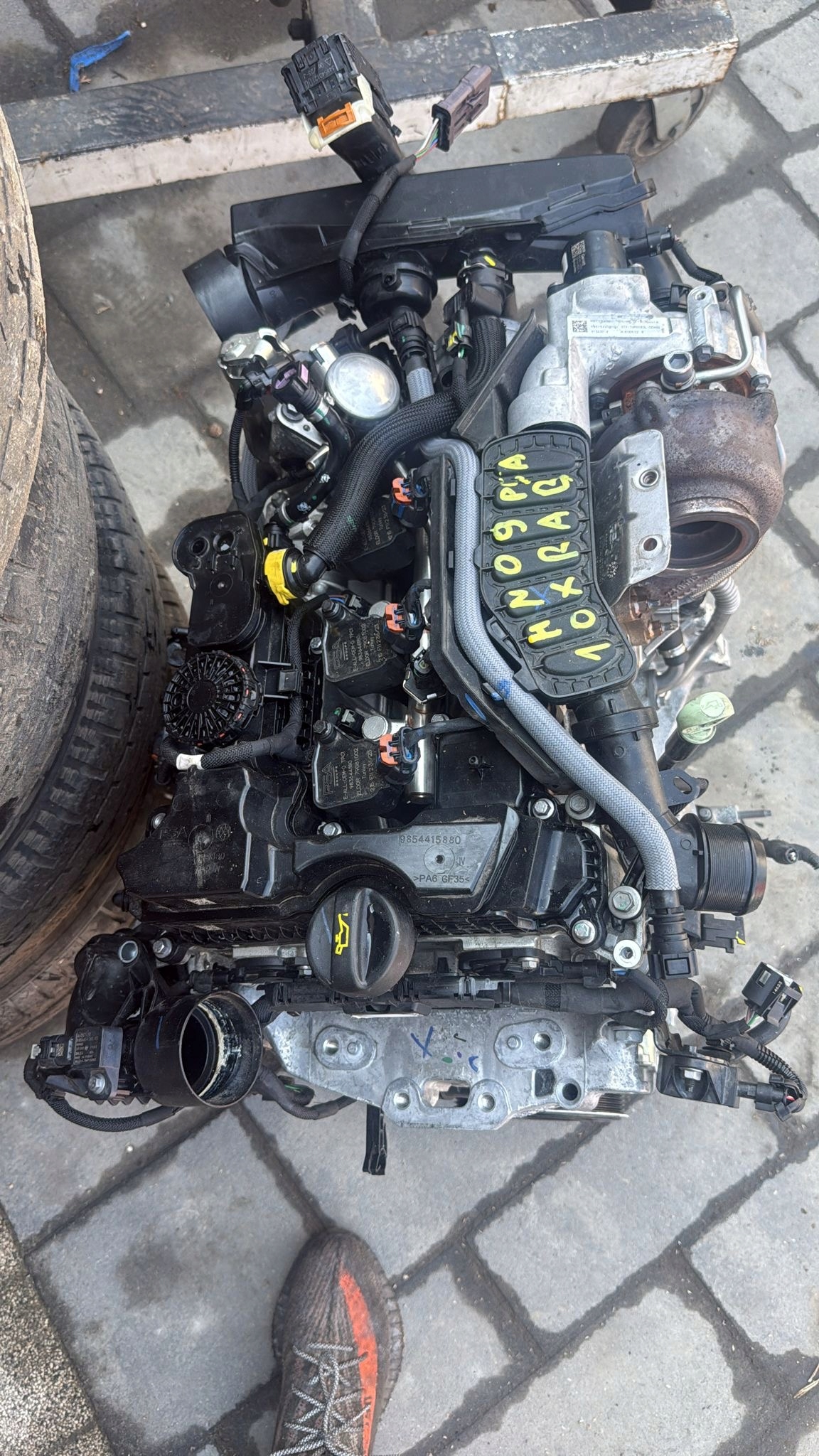 engine complete PEUGEOT 10XRAB PSA HN09 3TYSKM