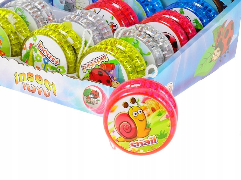 YO-YO ŚWIECĄCE OWADY MIX JOJO 0123 Kod producenta 0123