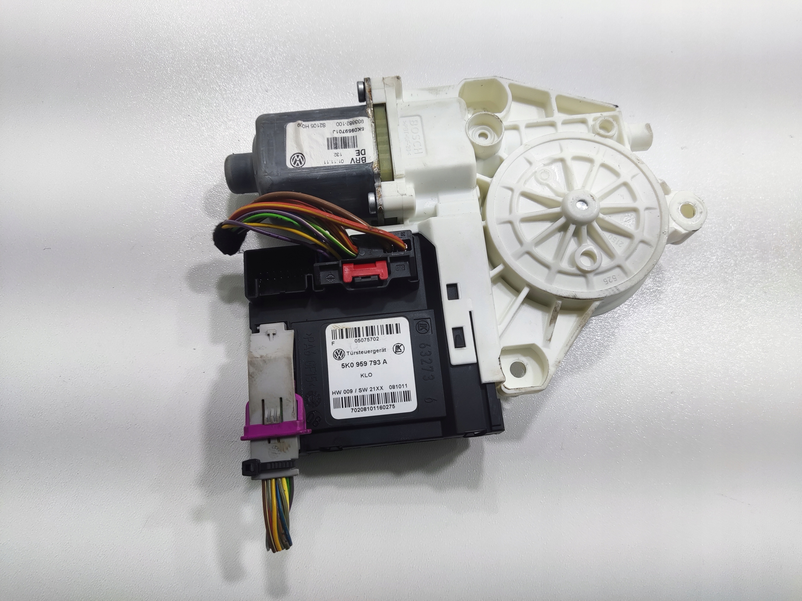mini motor windows door left front module VOLKSWAGEN GOLF VI 5K0959701J 08-12
