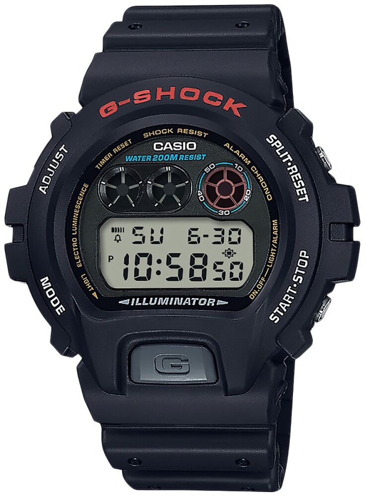 Zegarek Casio G-shock DW-6900U-1ER bieganie basen