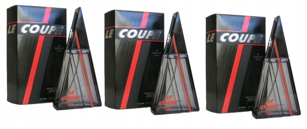 Lomani Le Coupe 100 ml edt 3 kusy