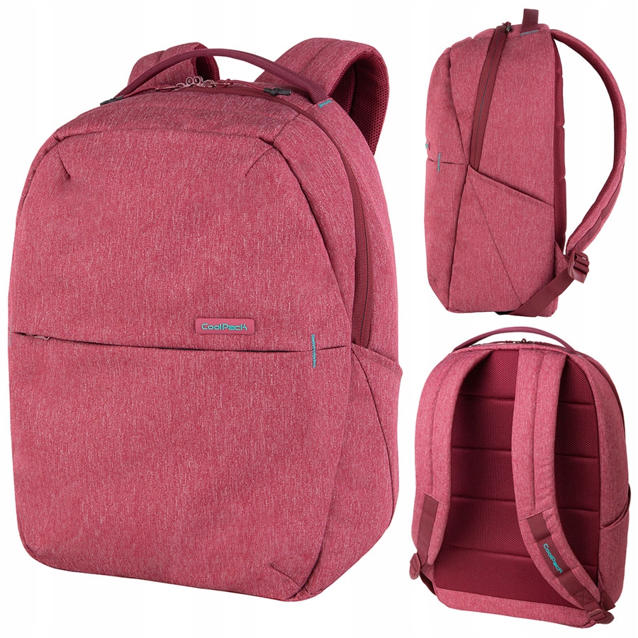 Batoh Coolpack Groove Snow Burgundy Elegantní batoh