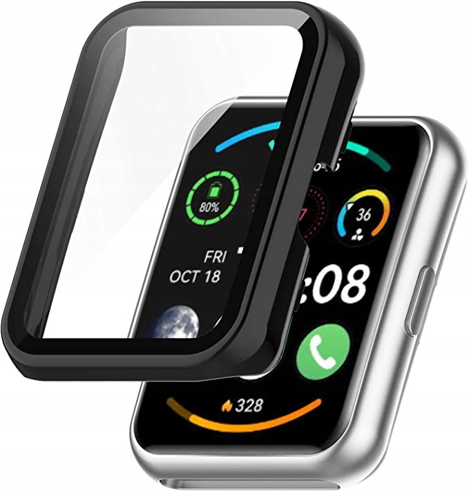 

Etui Z Wbudowanym Szkłem Do Huawei Watch Fit 2