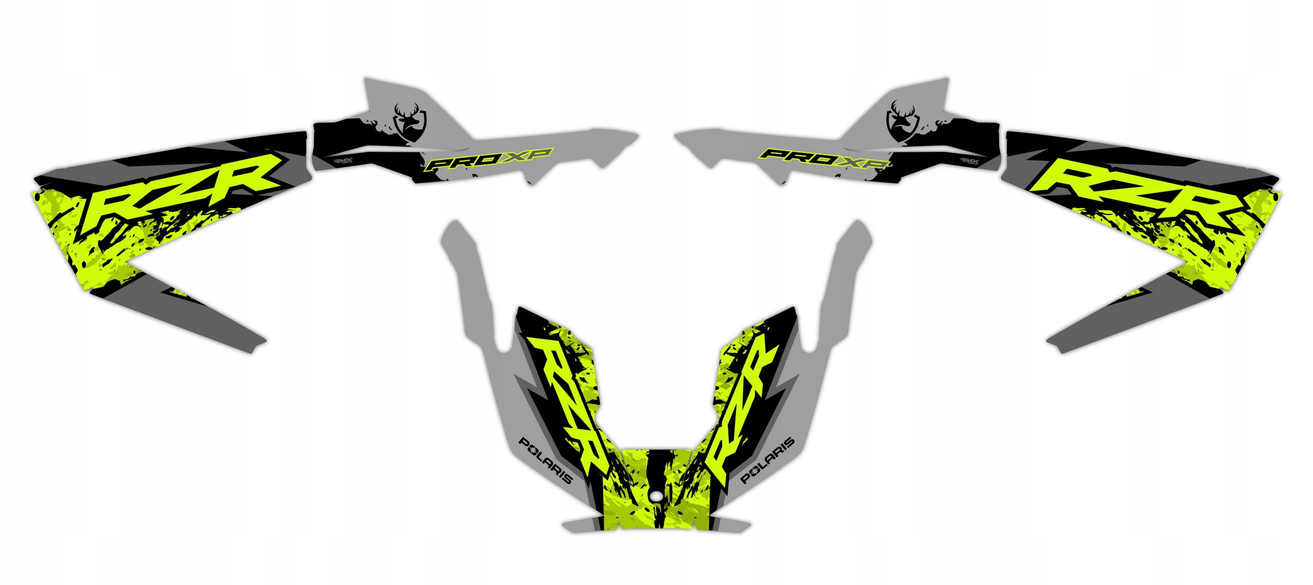 Dyha Nálepky Polaris Rzr Pro Xp (Sport) 2020 2021 2022 2023 2024