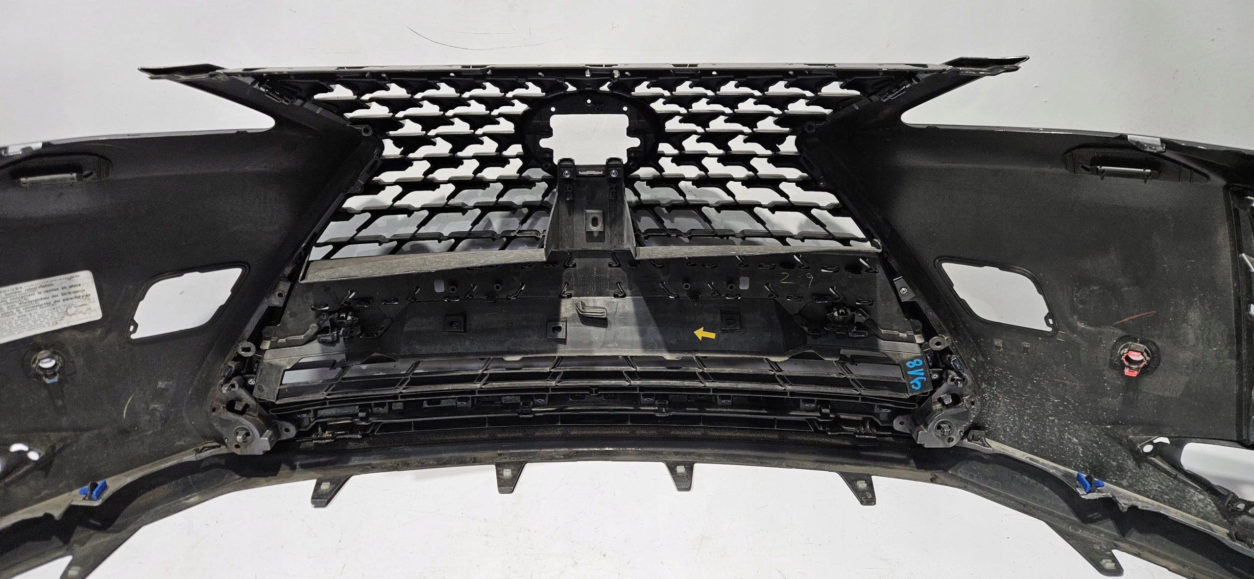 front bumper grille LEXUS UX 18- PDC washers original 52113-76120
