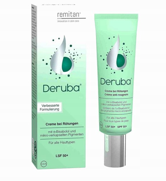 Krém proti pigmentovým skvrnám na obličej deruba 50 Spf na den 30 ml
