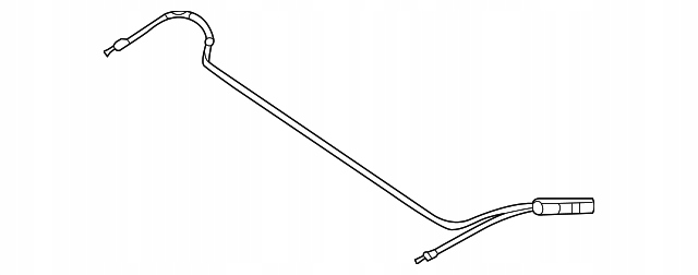 A1678803400 - Трос троса замку капота Mercedes W167