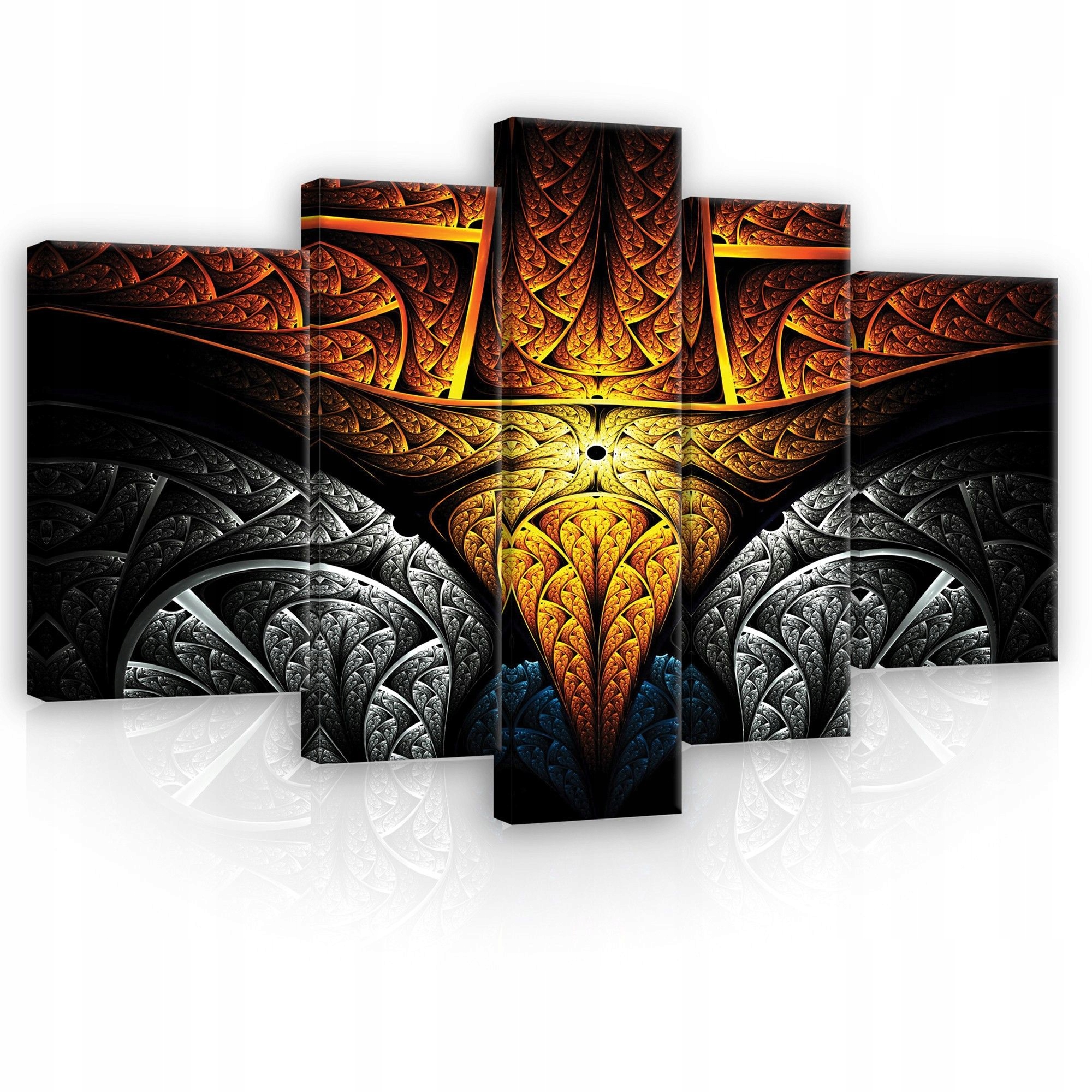 Obraz 170x100 Fraktal abstrakcia energia transformácia mystika dynamika