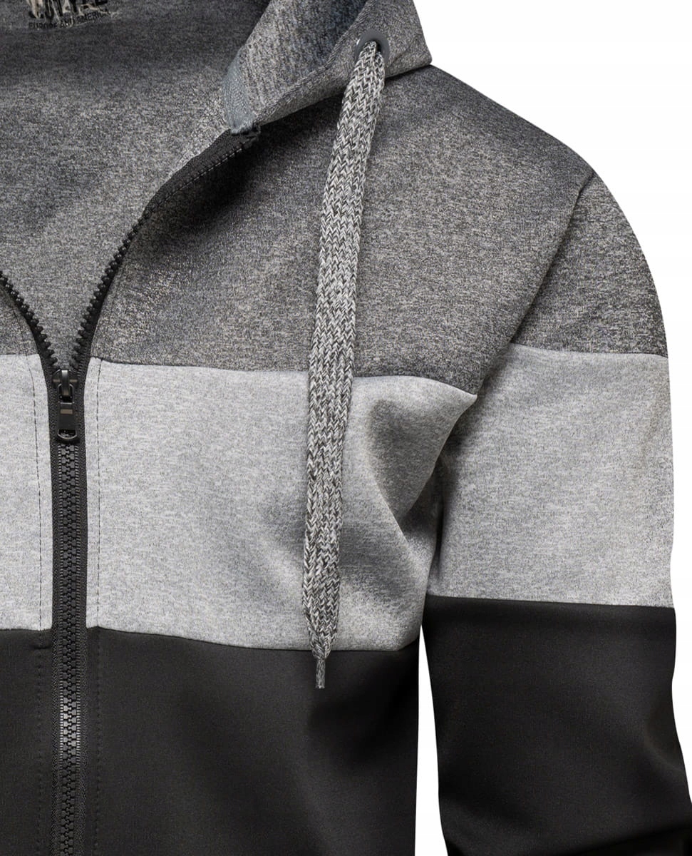 BLUZA MĘSKA Z KAPTUREM ROZPINANA L EAN (GTIN) 5905317415699