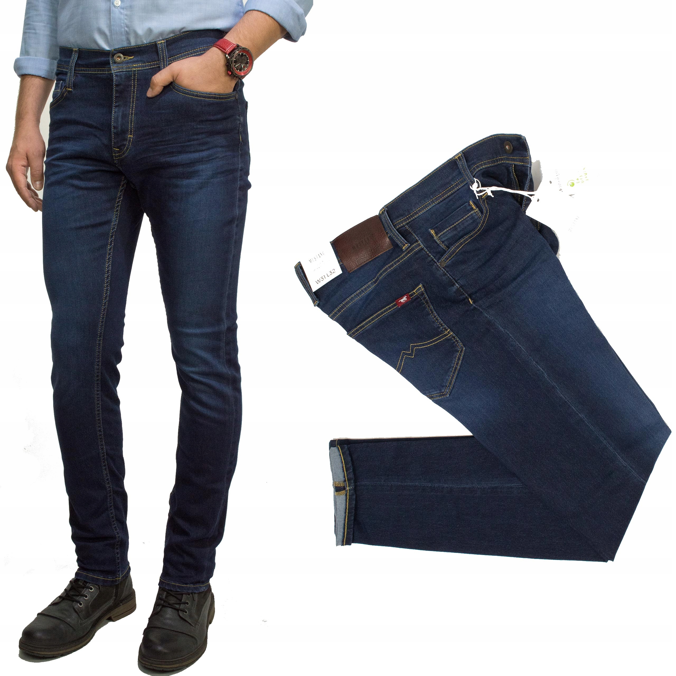 Mustang Oregon Slim Bluebird 803 pánské džíny W35 L36