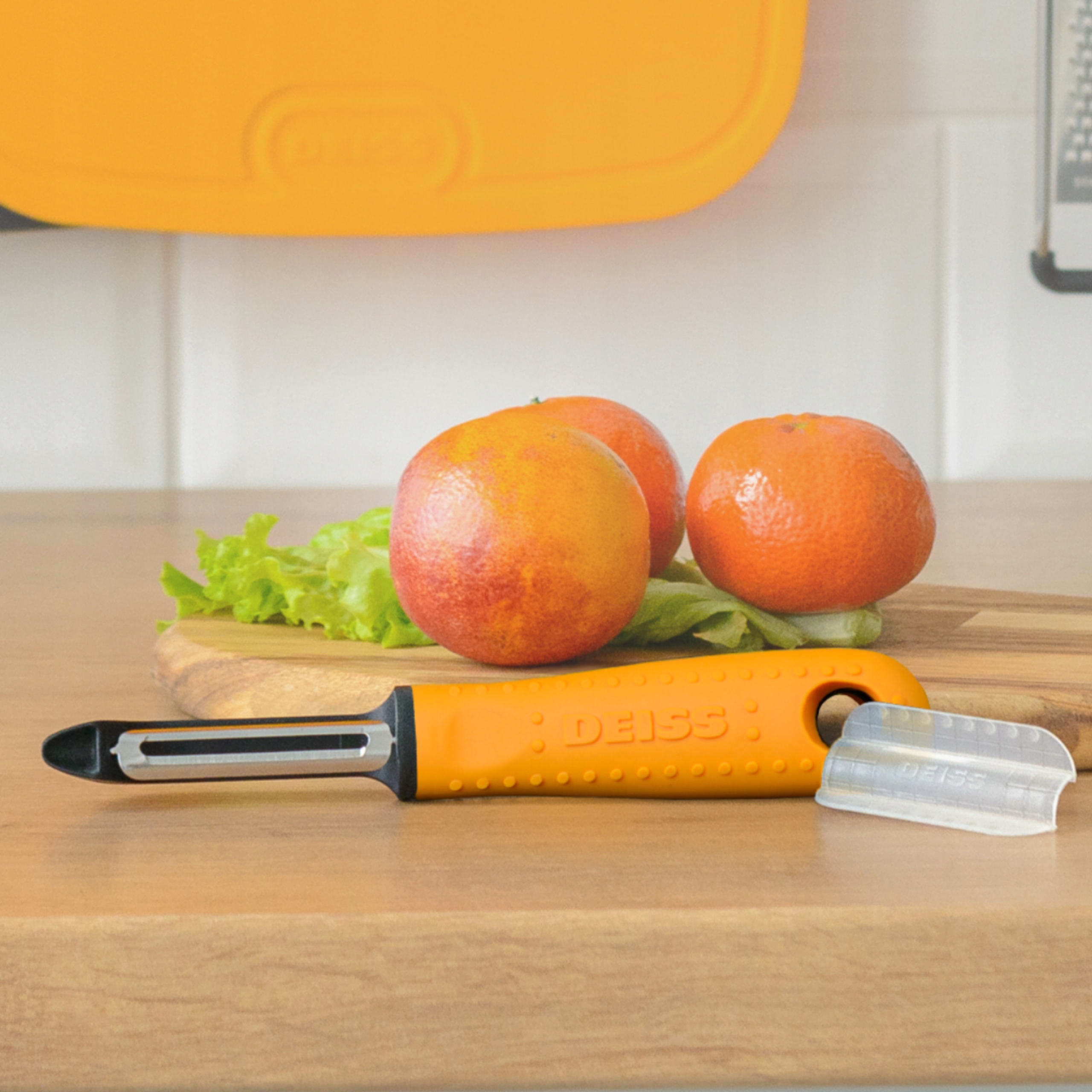 Deiss PRO Obrotowa obieraczka do warzyw i owoców Waga produktu z opakowaniem jednostkowym 0.14 kg