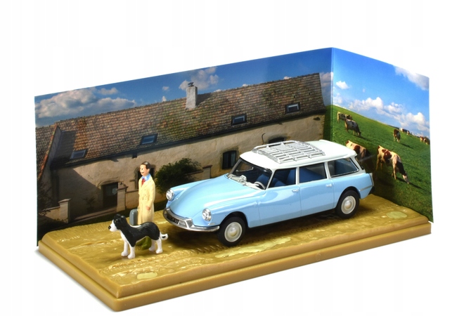 Citroën ID 19 přestávka Diorama 1:43 Vet Altaya