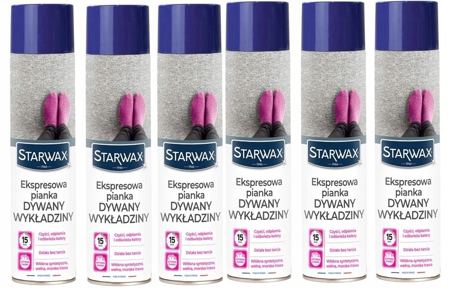 Levně 6x Starwax Pěna Na Čištění 600ML