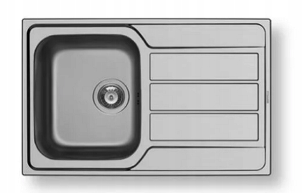 Kuchynský nerezový drez Pyramis Athena 79x50 1B 1D