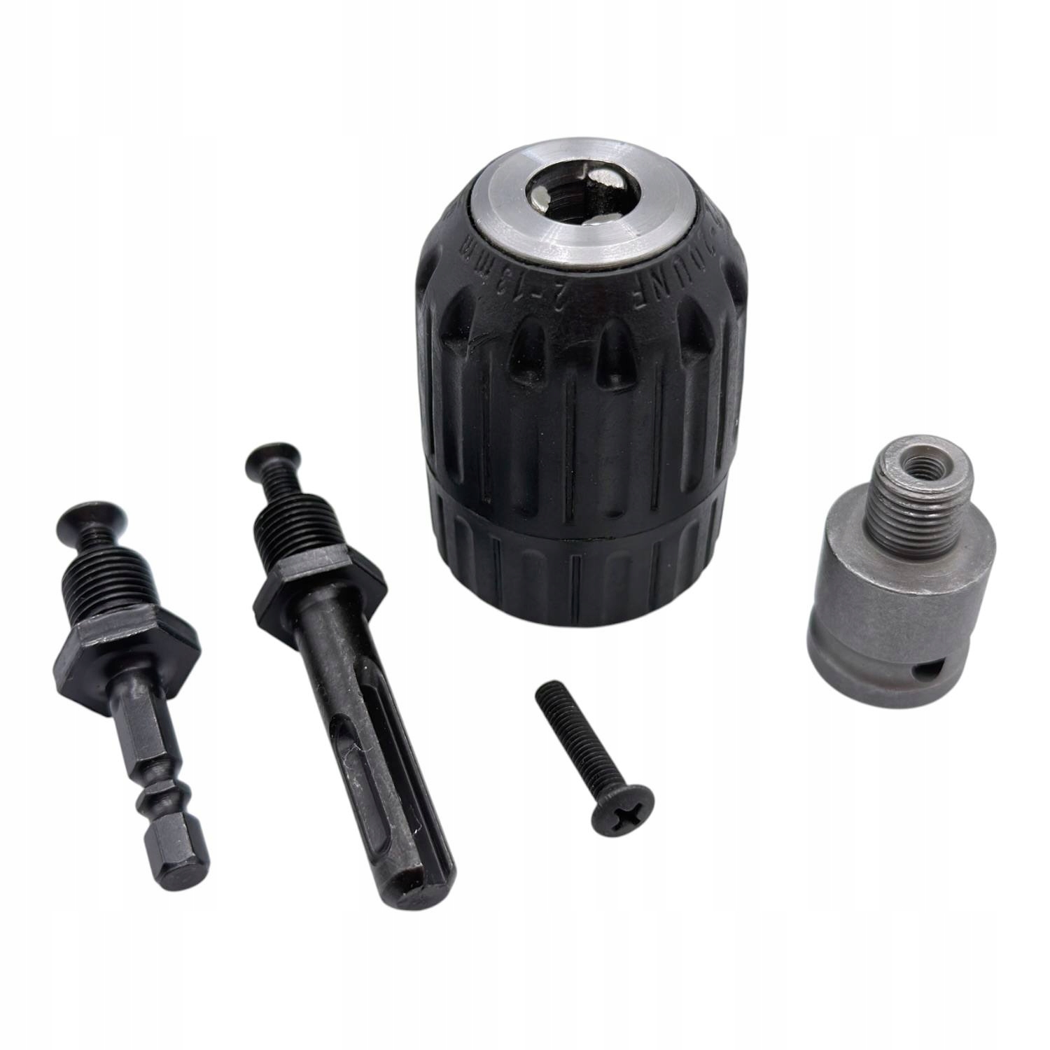 UCHWYT WIERTARSKI SAMOZACISKOWY 2-13 MM + ADAPTER SDS + BIT 1/2