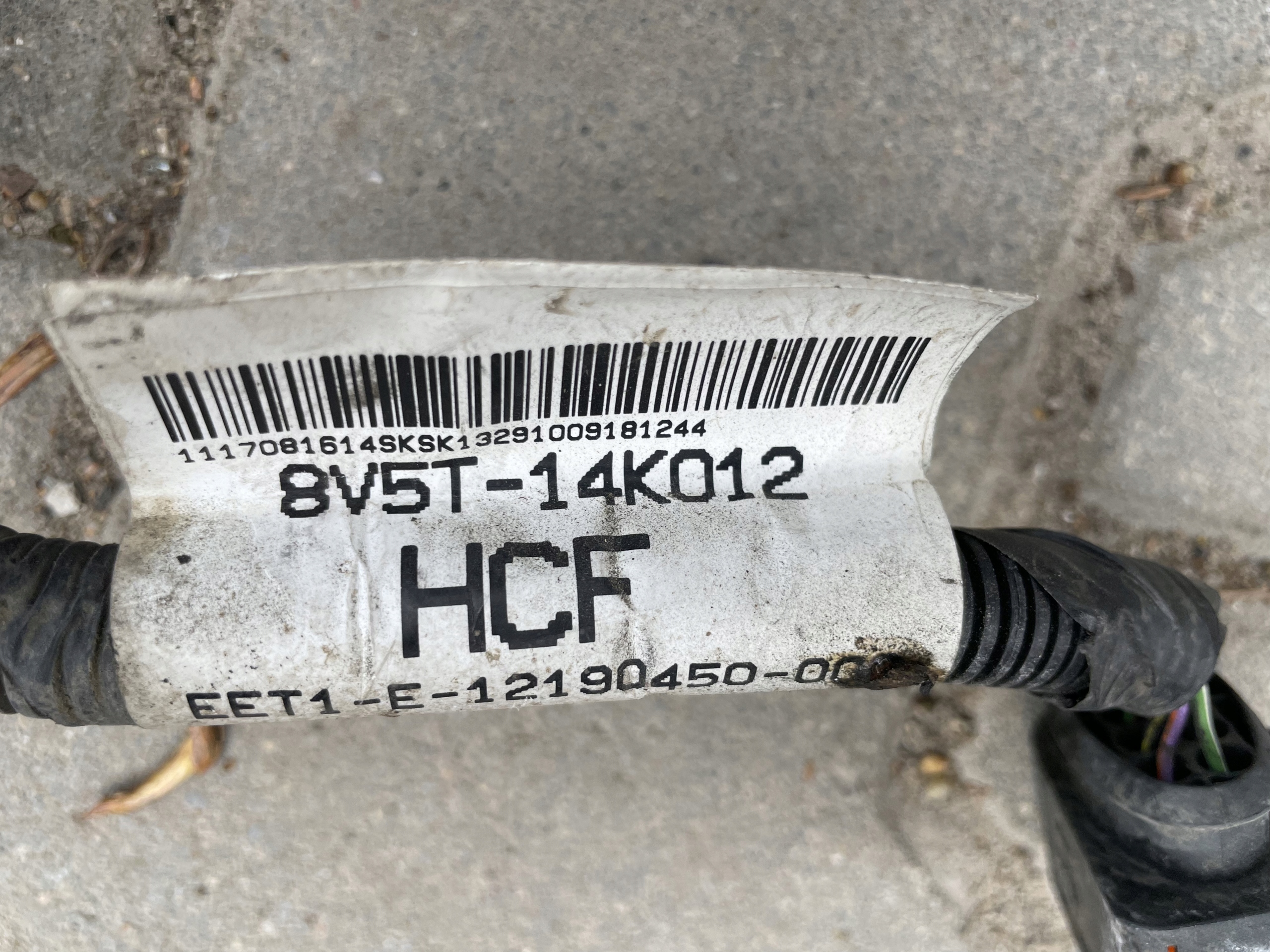 FORD FIESTA MK7 1.6 TDCI УСТАНОВКА 8V5T-14K012-HCF