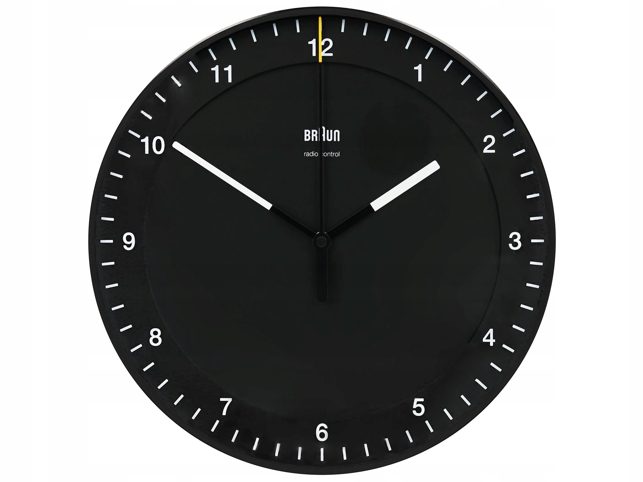 Čierny Hodinový Strojček Braun BC17B-DCF, Tiché Rádio, Ovládanie