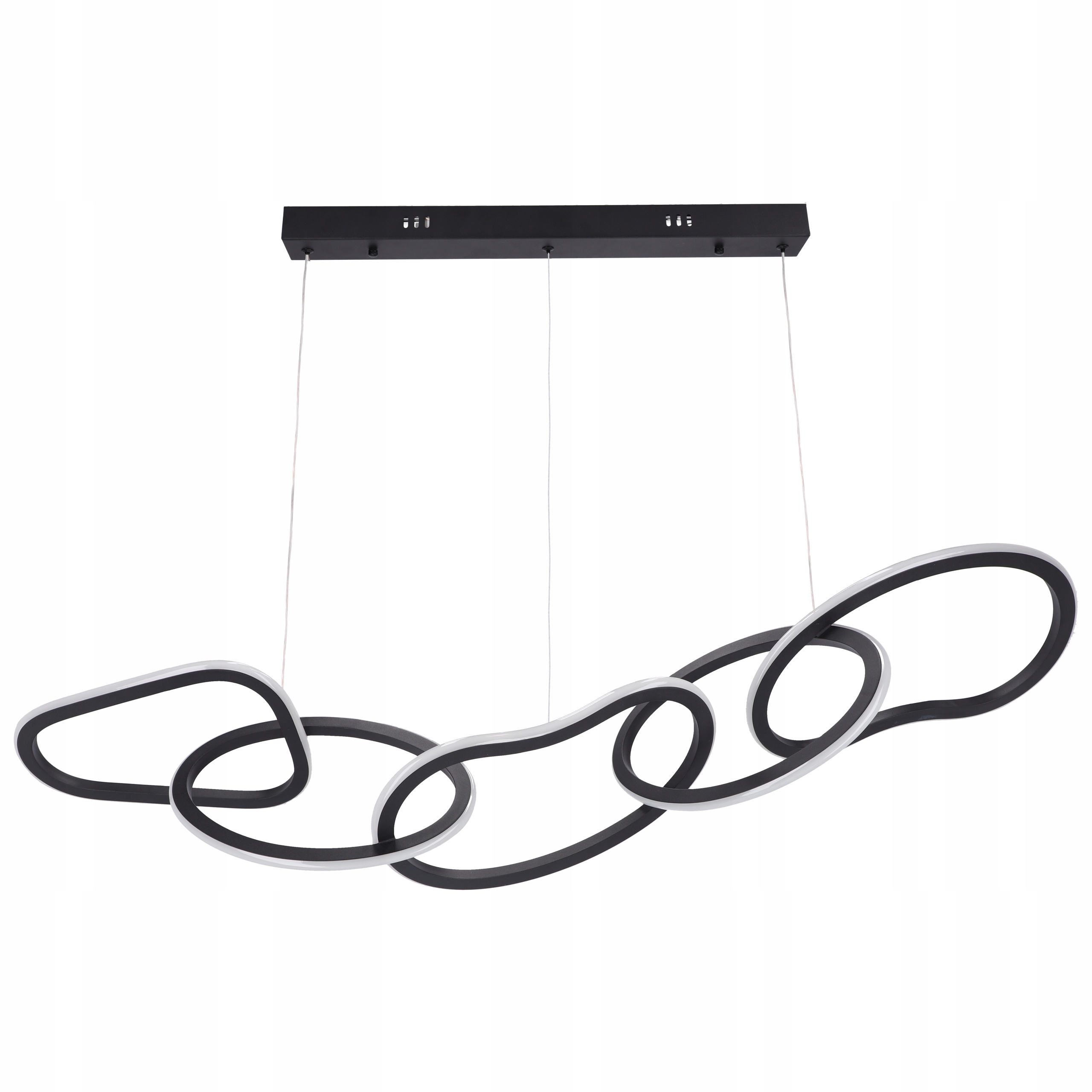 Závěsná Led lustrová lampa Modern Ring 120CM 40W