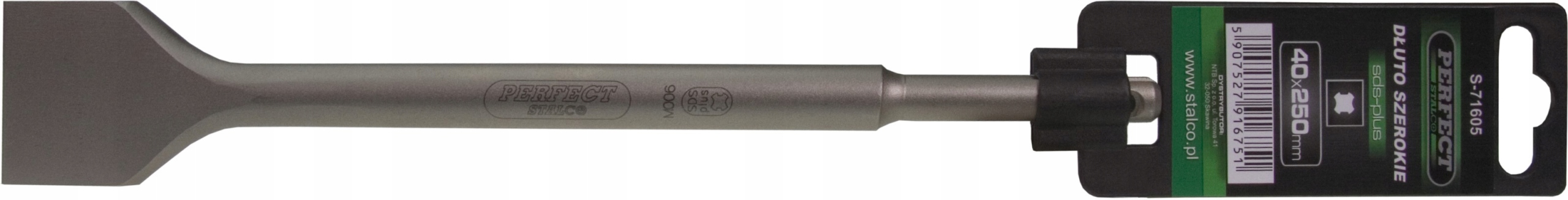 STALCO PERFECT DŁUTO SZEROKIE SDS+ 40x250MM