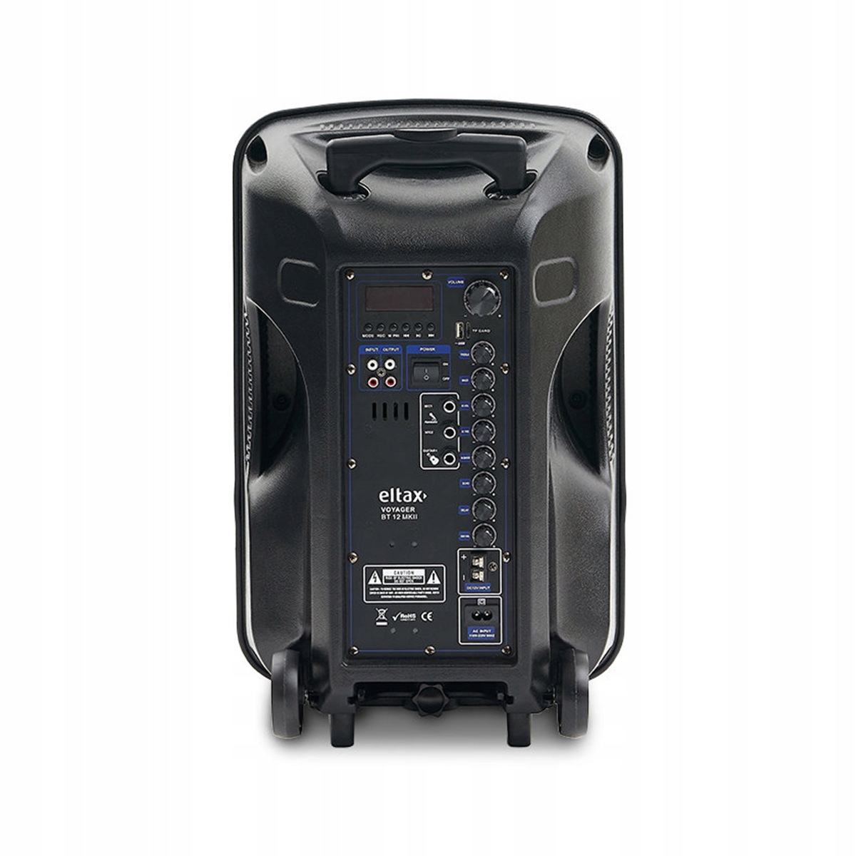 Eltax VOYAGER BT 12 MKII KOLUMNA AKTYWNA 2x Mikrofony SD BT USB 350 W Marka Eltax