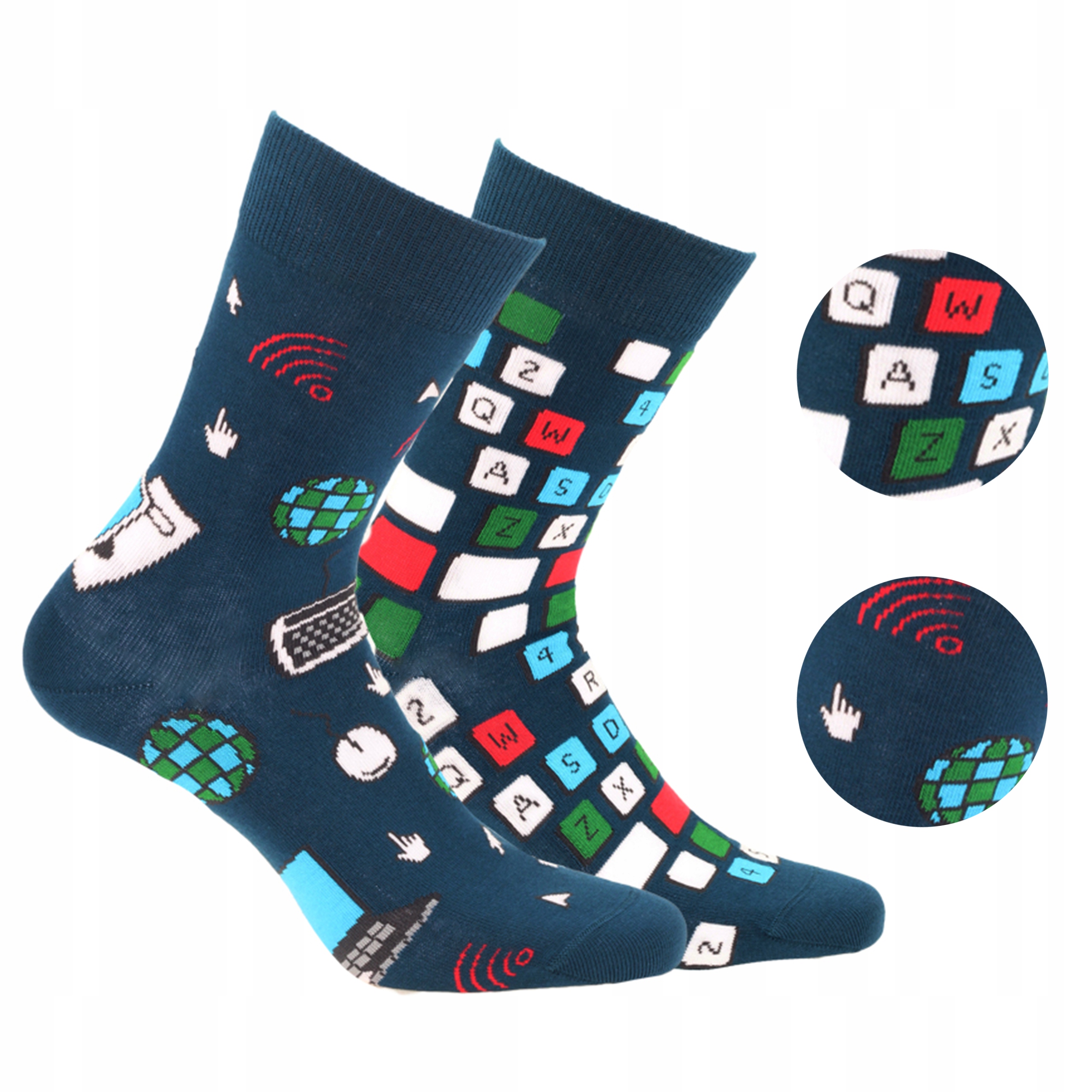 

Wola Funky skarpety wzorowane Internet 39-42