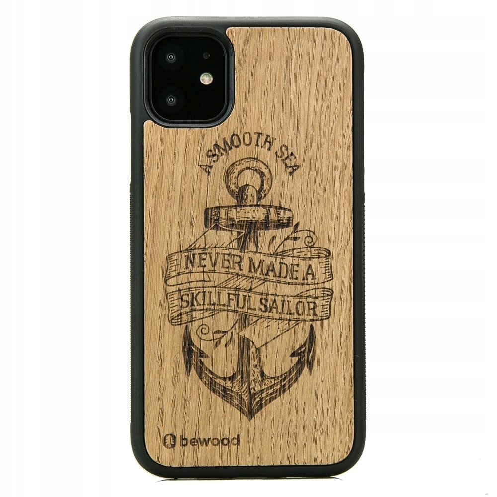 Pouzdro Bewood pro iPhone 11 Kotva Dub